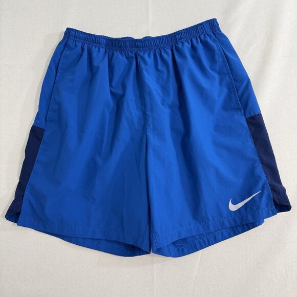 Nike Men’s Blue Athletic Basketball Shorts Size Large - Picture 1 of 8